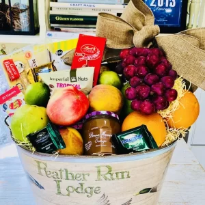 Gourmet Fruit & Snack Basket